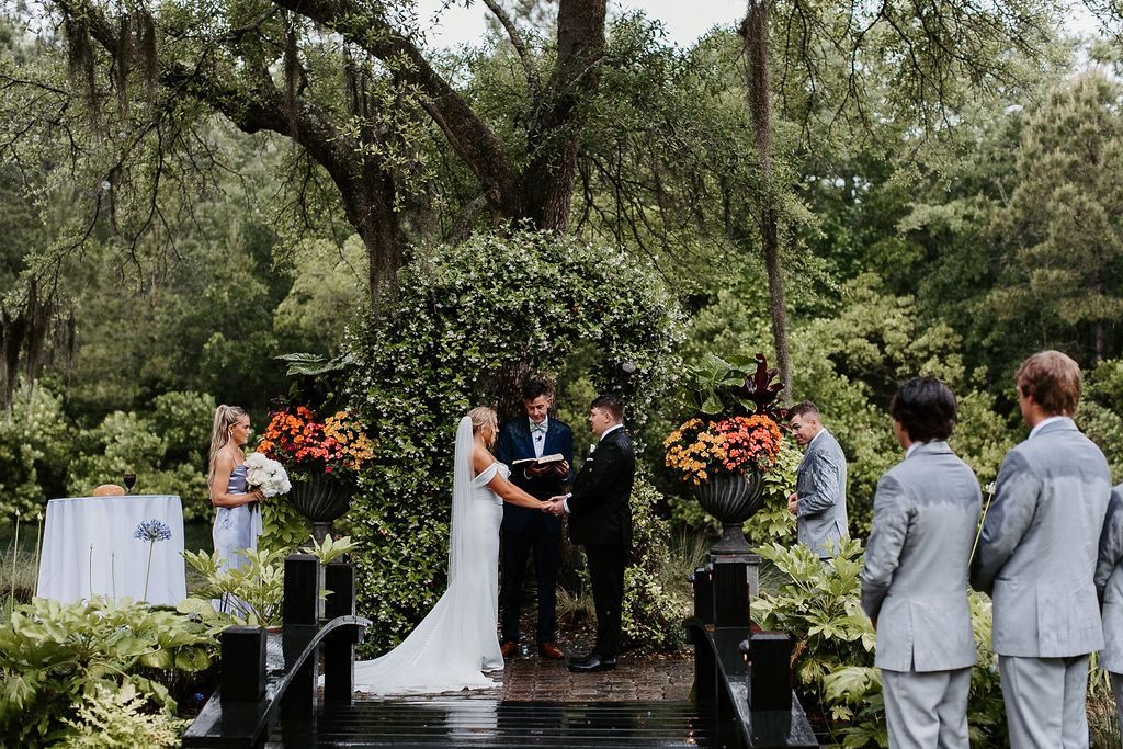 Outdoor wedding ceremony planned by JuJu Lee Events