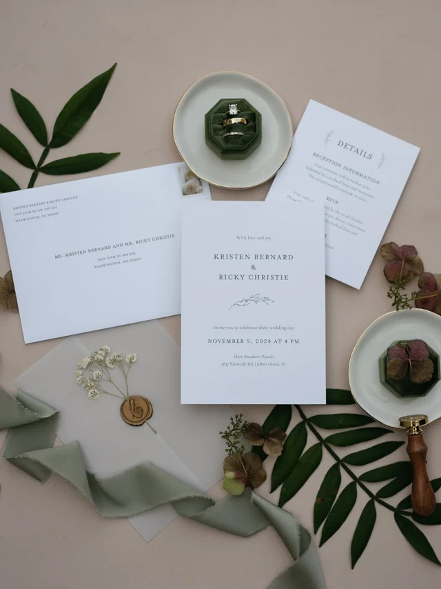 ✨ From vows under the trees to candlelit dinners, every detail was designed to feel timeless and romantic. 🌿🤍 

Photographer: @shelbystewartweddings 
Venue: @hartmeadowsranch 
Caterer: @chscateringandevents 
Music: @z_b_music 
Planner: @jujuleeevents 
Flowers: @wilder.bloom.co 
Cake: @thecakestandcharleston 
Rentals: @eventworksrentals 
Videographer: @compass.films 
Bar: @brandbarsandevents 
Hair: @lashesandlacechs 
Makeup: @lashesandlacechs 
Transportation: @charlestonblackcab